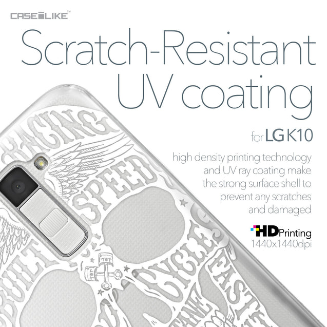 LG K10 case Art of Skull 2530 with UV-Coating Scratch-Resistant Case | CASEiLIKE.com
