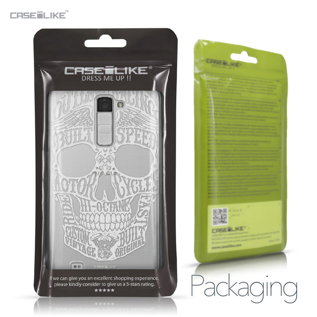 LG K10 case Art of Skull 2530 Retail Packaging | CASEiLIKE.com