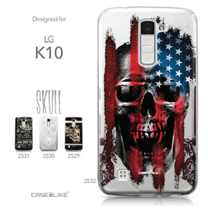 LG K10 case Art of Skull 2532 Collection | CASEiLIKE.com