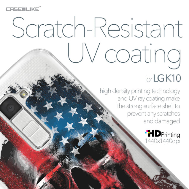 LG K10 case Art of Skull 2532 with UV-Coating Scratch-Resistant Case | CASEiLIKE.com
