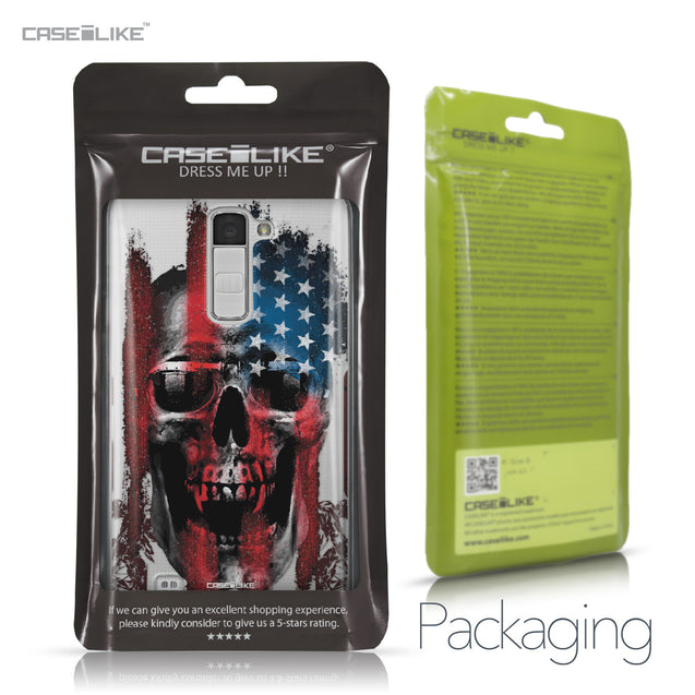 LG K10 case Art of Skull 2532 Retail Packaging | CASEiLIKE.com