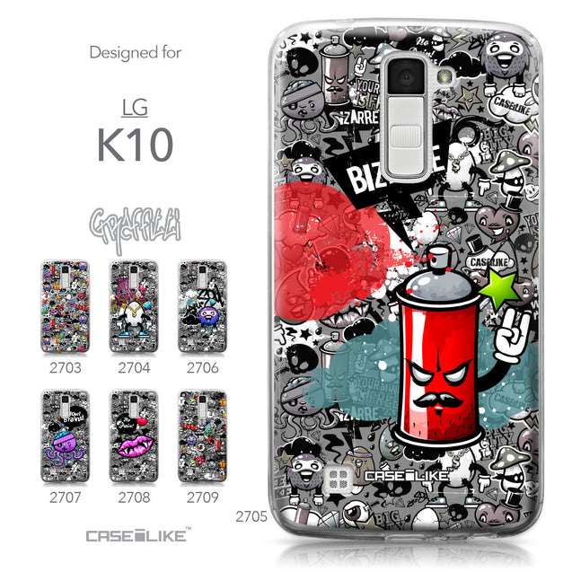 LG K10 case Graffiti 2705 Collection | CASEiLIKE.com