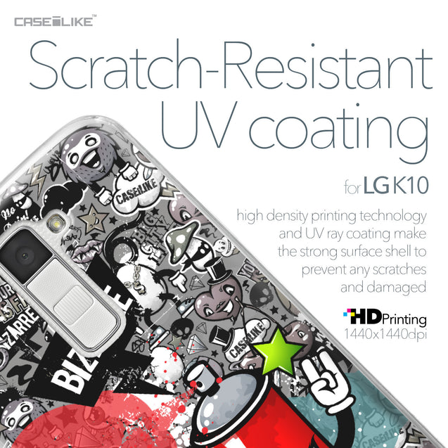 LG K10 case Graffiti 2705 with UV-Coating Scratch-Resistant Case | CASEiLIKE.com