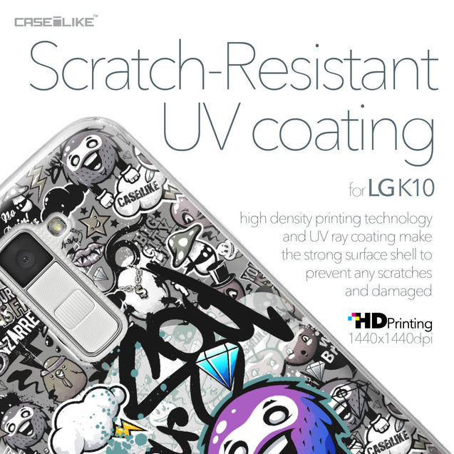 LG K10 case Graffiti 2706 with UV-Coating Scratch-Resistant Case | CASEiLIKE.com