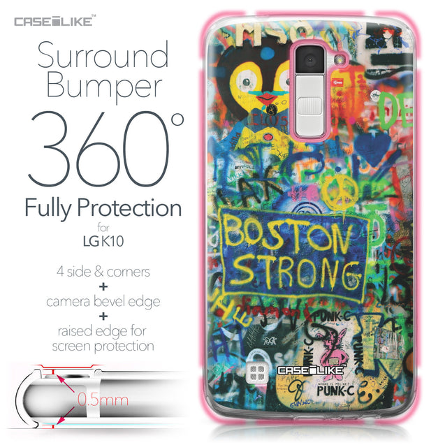 LG K10 case Graffiti 2723 Bumper Case Protection | CASEiLIKE.com