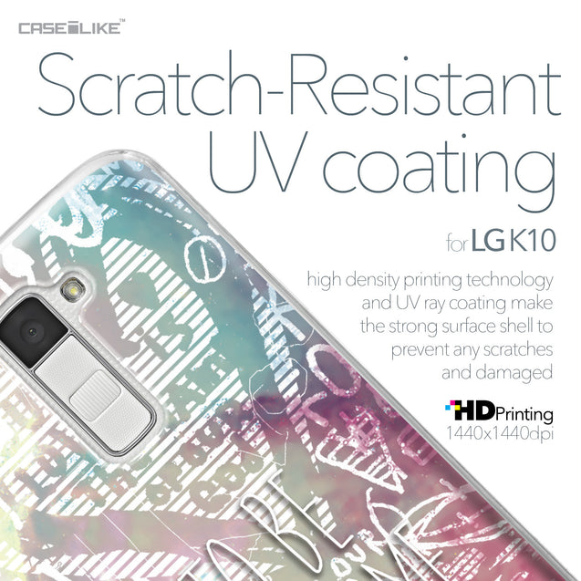 LG K10 case Graffiti 2726 with UV-Coating Scratch-Resistant Case | CASEiLIKE.com
