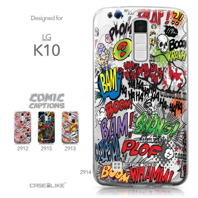 LG K10 case Comic Captions 2914 Collection | CASEiLIKE.com