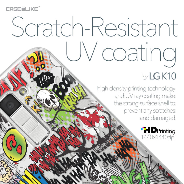 LG K10 case Comic Captions 2914 with UV-Coating Scratch-Resistant Case | CASEiLIKE.com