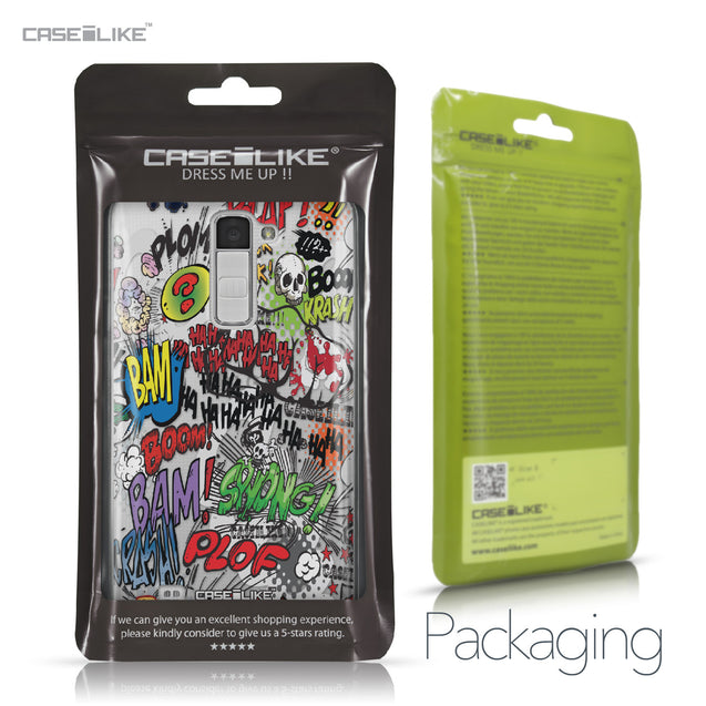 LG K10 case Comic Captions 2914 Retail Packaging | CASEiLIKE.com