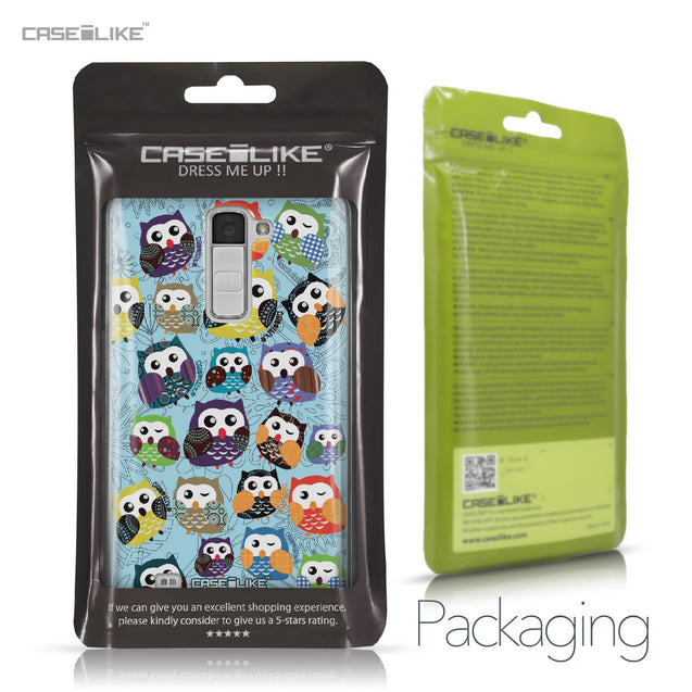 LG K10 case Owl Graphic Design 3312 Retail Packaging | CASEiLIKE.com