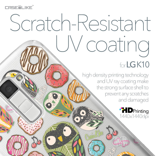 LG K10 case Owl Graphic Design 3315 with UV-Coating Scratch-Resistant Case | CASEiLIKE.com