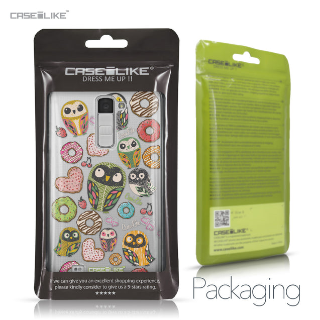 LG K10 case Owl Graphic Design 3315 Retail Packaging | CASEiLIKE.com