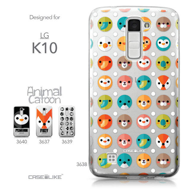 LG K10 case Animal Cartoon 3638 Collection | CASEiLIKE.com