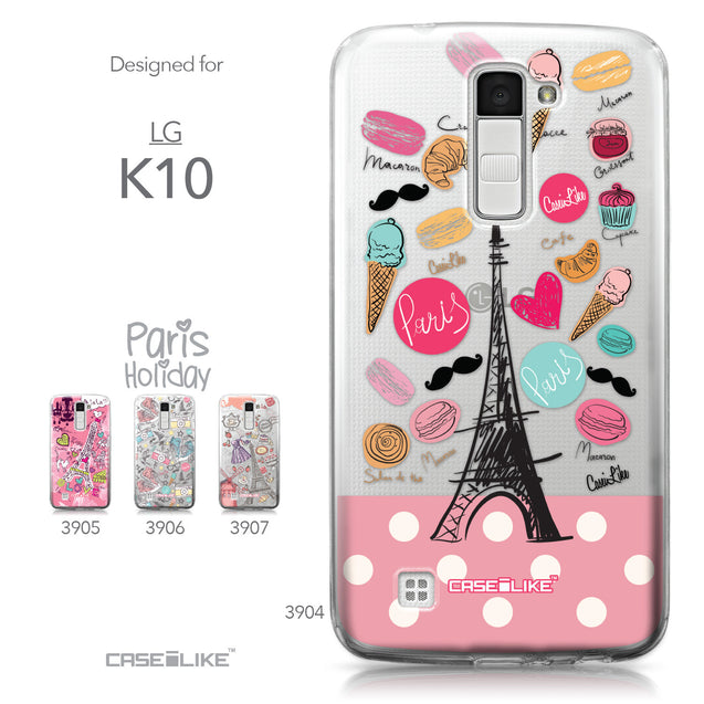 LG K10 case Paris Holiday 3904 Collection | CASEiLIKE.com