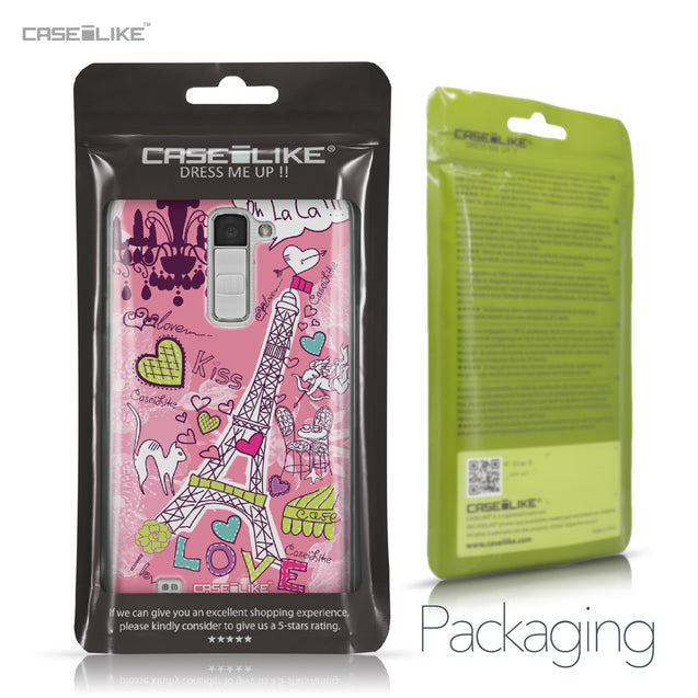 LG K10 case Paris Holiday 3905 Retail Packaging | CASEiLIKE.com