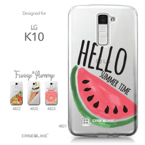 LG K10 case Water Melon 4821 Collection | CASEiLIKE.com