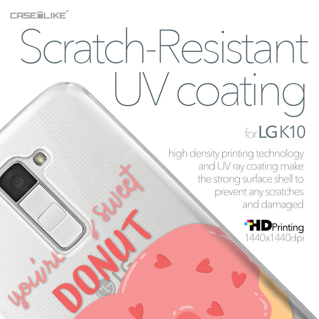 LG K10 case Dounuts 4823 with UV-Coating Scratch-Resistant Case | CASEiLIKE.com