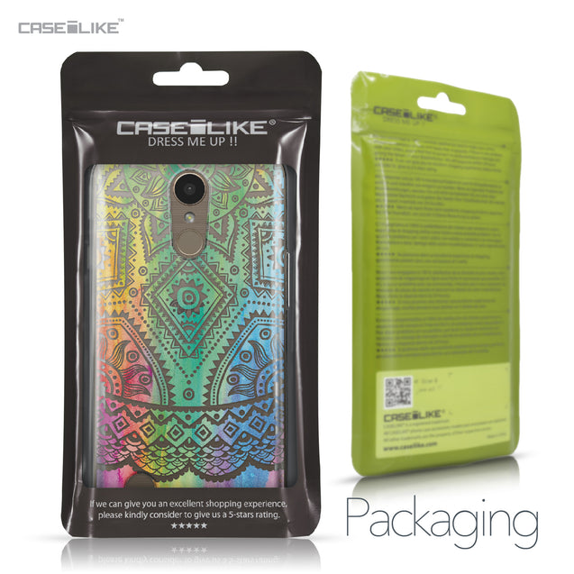 LG K10 2017 case Indian Line Art 2064 Retail Packaging | CASEiLIKE.com
