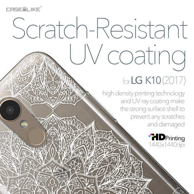 LG K10 2017 case Mandala Art 2091 with UV-Coating Scratch-Resistant Case | CASEiLIKE.com