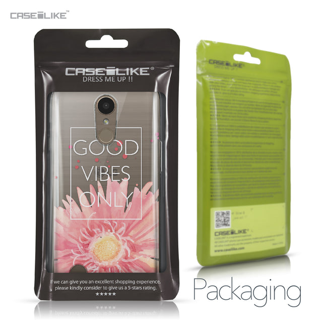 LG K10 2017 case Gerbera 2258 Retail Packaging | CASEiLIKE.com