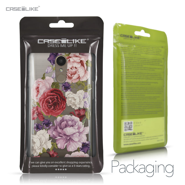 LG K10 2017 case Mixed Roses 2259 Retail Packaging | CASEiLIKE.com