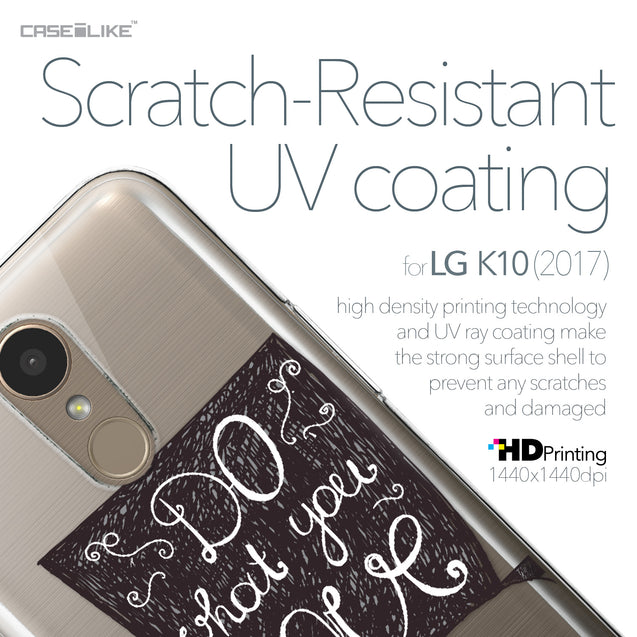 LG K10 2017 case Quote 2400 with UV-Coating Scratch-Resistant Case | CASEiLIKE.com