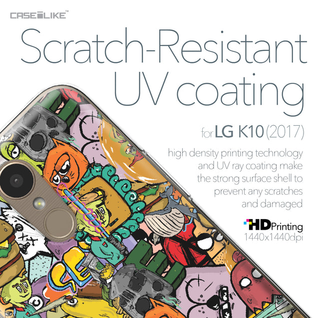 LG K10 2017 case Graffiti 2731 with UV-Coating Scratch-Resistant Case | CASEiLIKE.com