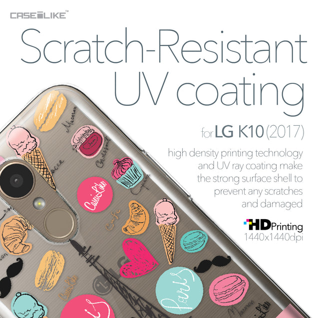 LG K10 2017 case Paris Holiday 3904 with UV-Coating Scratch-Resistant Case | CASEiLIKE.com