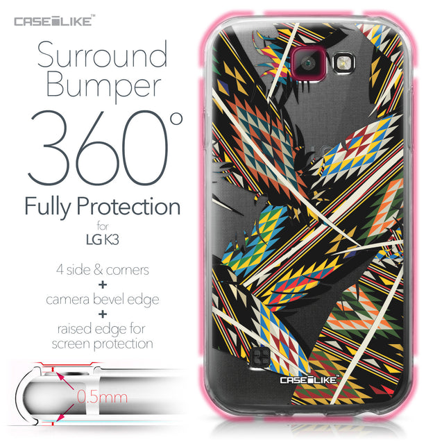 LG K3 case Indian Tribal Theme Pattern 2053 Bumper Case Protection | CASEiLIKE.com
