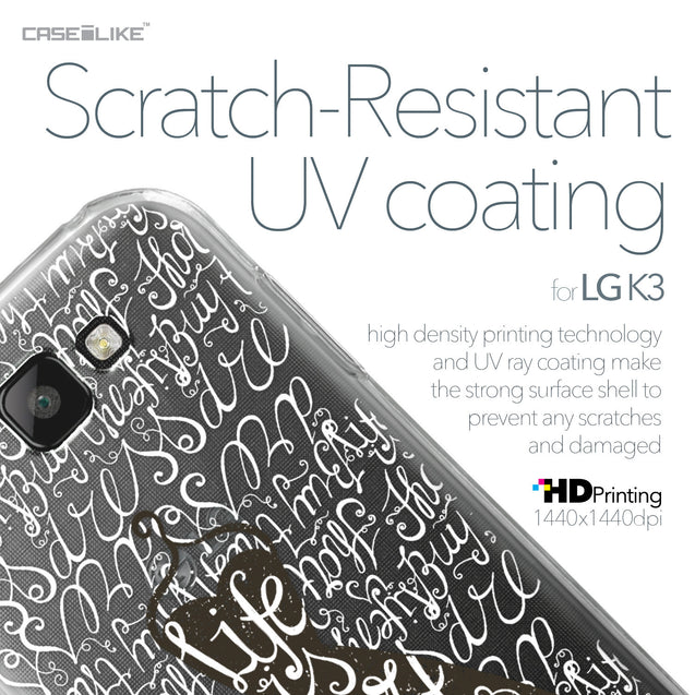 LG K3 case Quote 2404 with UV-Coating Scratch-Resistant Case | CASEiLIKE.com