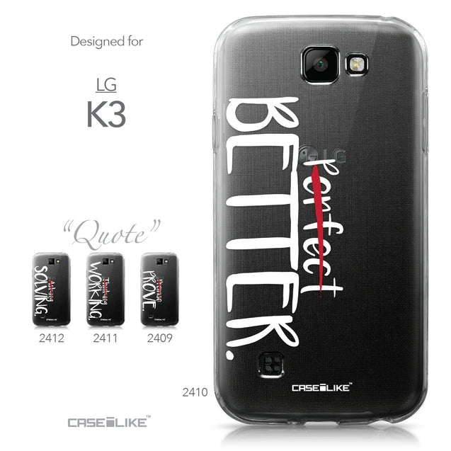 LG K3 case Quote 2410 Collection | CASEiLIKE.com