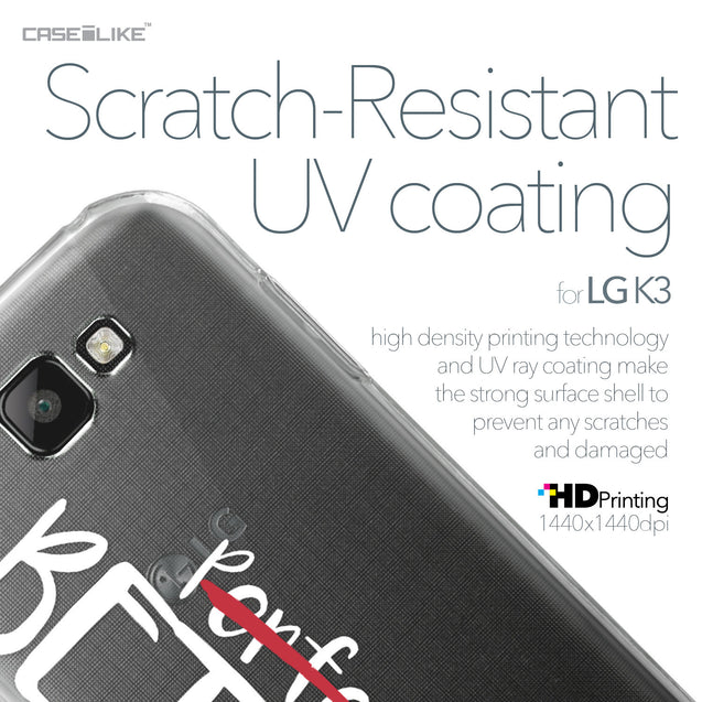 LG K3 case Quote 2410 with UV-Coating Scratch-Resistant Case | CASEiLIKE.com