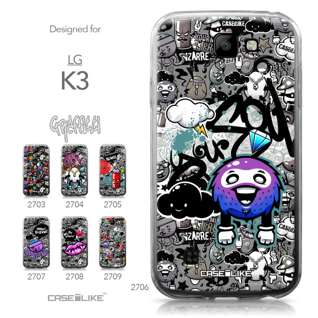 LG K3 case Graffiti 2706 Collection | CASEiLIKE.com