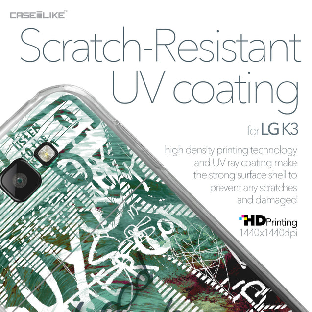 LG K3 case Graffiti 2728 with UV-Coating Scratch-Resistant Case | CASEiLIKE.com