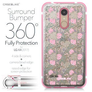 LG K4 2017 case Flowers Herbs 2246 Bumper Case Protection | CASEiLIKE.com