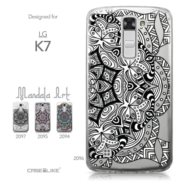 LG K7 case Mandala Art 2096 Collection | CASEiLIKE.com
