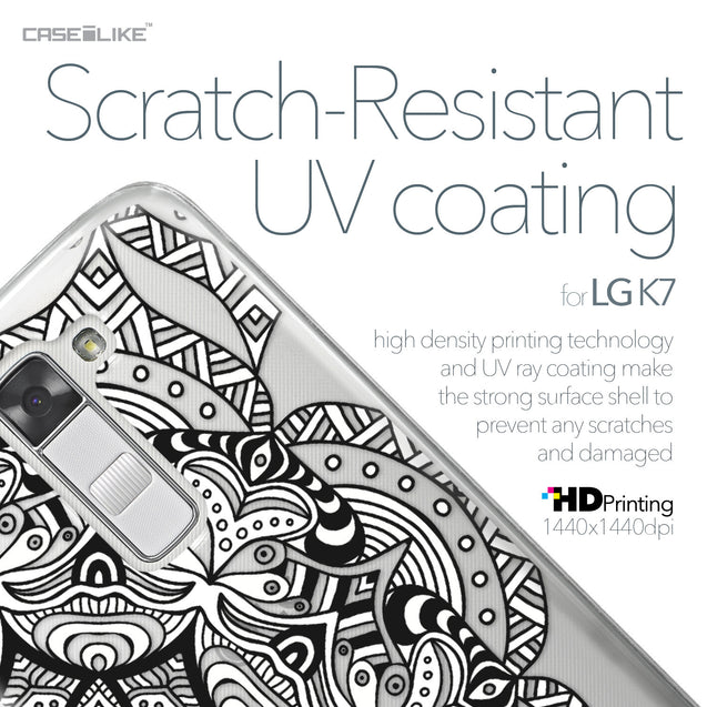 LG K7 case Mandala Art 2096 with UV-Coating Scratch-Resistant Case | CASEiLIKE.com