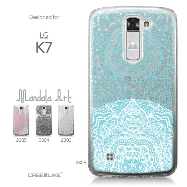 LG K7 case Mandala Art 2306 Collection | CASEiLIKE.com