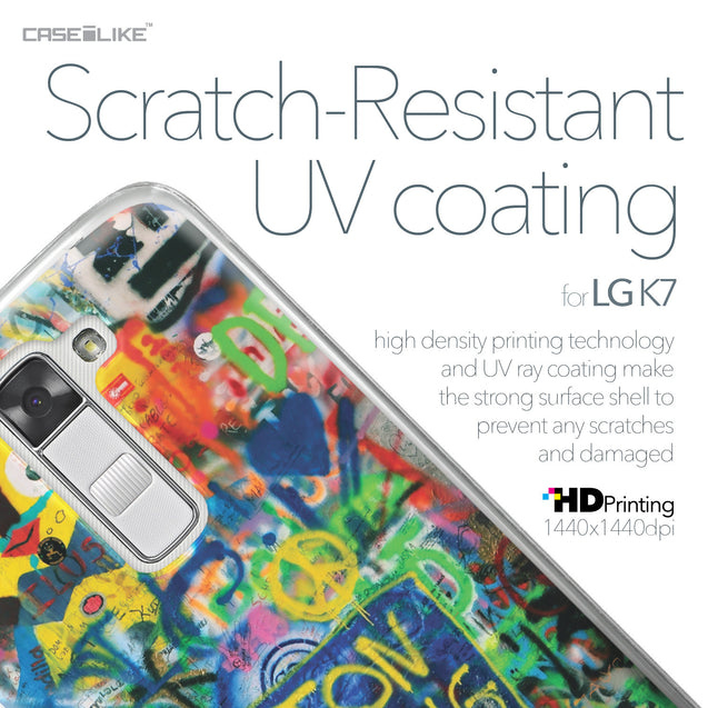 LG K7 case Graffiti 2723 with UV-Coating Scratch-Resistant Case | CASEiLIKE.com