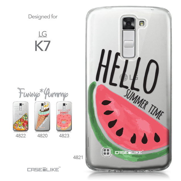 LG K7 case Water Melon 4821 Collection | CASEiLIKE.com