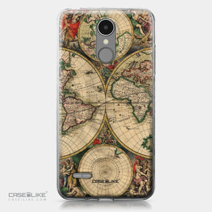 LG K8 2017 case World Map Vintage 4607 | CASEiLIKE.com