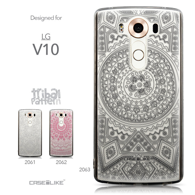 Collection - CASEiLIKE LG V10 back cover Indian Line Art 2063