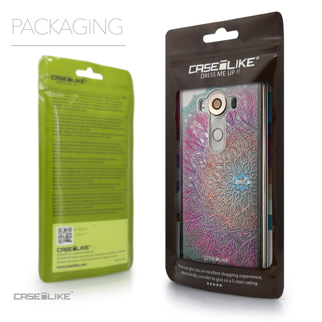 Packaging - CASEiLIKE LG V10 back cover Mandala Art 2090
