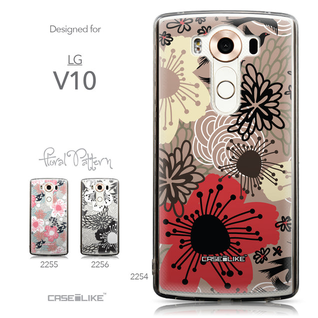 Collection - CASEiLIKE LG V10 back cover Japanese Floral 2254