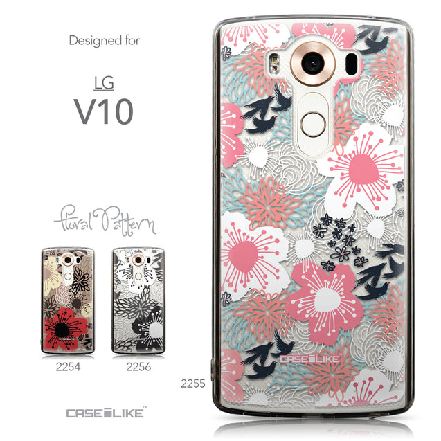 Collection - CASEiLIKE LG V10 back cover Japanese Floral 2255
