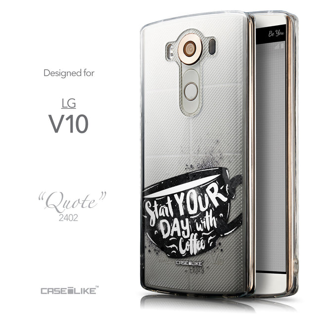 Front & Side View - CASEiLIKE LG V10 back cover Quote 2402