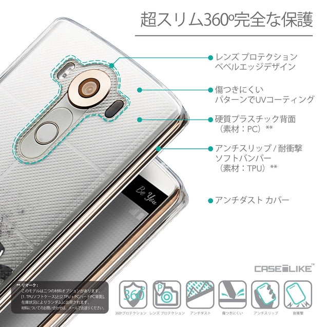 Details in Japanese - CASEiLIKE LG V10 back cover Quote 2402