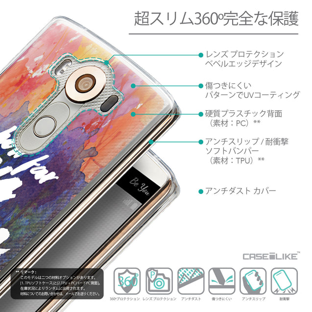 Details in Japanese - CASEiLIKE LG V10 back cover Quote 2421