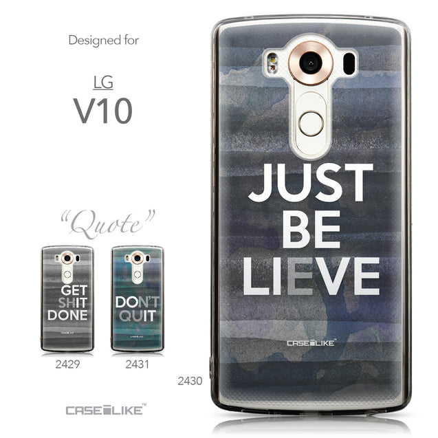 Collection - CASEiLIKE LG V10 back cover Quote 2430
