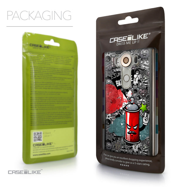 Packaging - CASEiLIKE LG V10 back cover Graffiti 2705